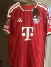 Adidas FC Bayern Munich 2018-19 Home Jersey with Champions League Badge, Size M — listing 2