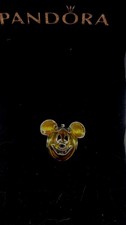 Pandora Disney Mickey & Minnie Mouse Halloween Pumpkin Charm