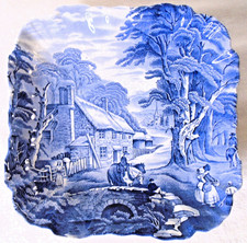 Old Foley James Kent Staffordshire Transferware Piece — listing 2