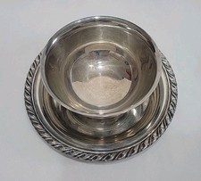 Vintage Silver Plated Gravy Boat with Attached Underplate — listing 4