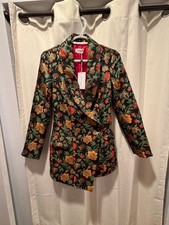 Floral Trellis Print Textured Brocade Mini Skirt Yes — Dolce & Gabbana — listing 6