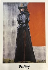 Framed Print of Native American Woman by David DeVary (signed in plate) Hand-signed in pencil — listing 5