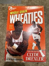 Wheaties Clyde Drexler Portland Trail Blazers Commemorative Cereal Box, circa 1992-1993 — listing 4