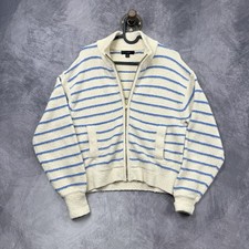 J.Crew Cream Bouclé Knit Sweater, Women's Size S