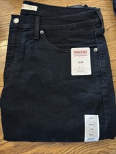 Levi's Strauss & Co. Zip-Front Denim Jacket, Raw Dark Wash, Size L (NWT) — listing 2