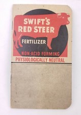 1914 Swift's Fertilizers Advertising Pocket Memo Book / Calendar Booklet — listing 4