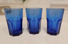 Cobalt to Aqua Blue Tall Highball Tumblers, Set of 4 — listing 4