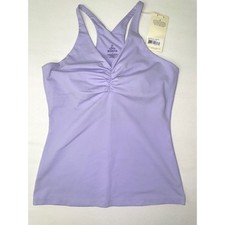 prAna Women's Geometric Print Racerback Athletic Tank Top, Size M — listing 3