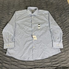 Perry Ellis Stretch Men's Short-Sleeve Gingham Check Button-Up Shirt
