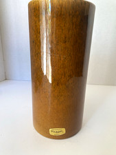 Set of 4 Mid-Century Gold Geometric Rocks Glasses / Double Old Fashioned Tumblers — listing 3