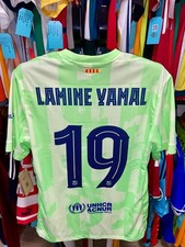 FC Barcelona 2024-25 Black Away Shirt - Lamine Yamal #19, Champions League Edition