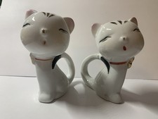 Art Deco Style Stylized Cat Sculpture on Black Base, Signed — listing 5