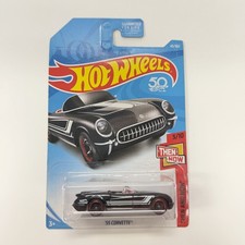 Hot Wheels 1958 Corvette Coca-Cola Series Die-Cast Car (White with Blue Flames) — listing 5