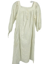 Vintage Brownstone Studio Blush Pink Nylon Nightgown with Lace & Cutwork Bodice — listing 2