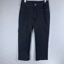 Riders by Lee Women's Jet Black Tapered Leg Jeans, Size 16 Petite (NWT) — listing 3