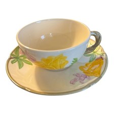 Franciscan Earthenware Dinnerware Set, Terracotta/Orange Banded, Large Service with Serving Pieces — listing 6