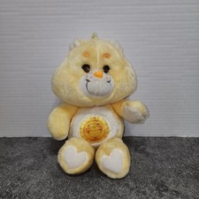 Care Bears Funshine Bear Plush in Cat Costume with Sunglasses Sun Belly Badge — listing 4