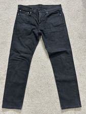 Levi's 502 Regular Taper Men's Black Jeans, W30 L32, listing 3