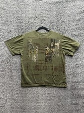 Redemption Off-White Winged Cross Graphic T-Shirt, Size Large — listing 5