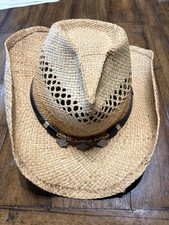 Harley-Davidson Black Wool Felt Western Cowboy Hat, Size Large — listing 6