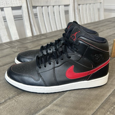 Air Jordan 1 Mid "Gym Red Patent Leather" Sneaker — listing 5