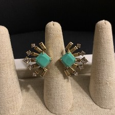 Stella & Dot Turquoise Cabochon Bezel-Set Ring — listing 6