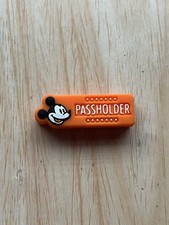 Vintage 1978 Walt Disney Productions Mickey Mouse Orange-Shaped Souvenir Drink Container with Straw — listing 2