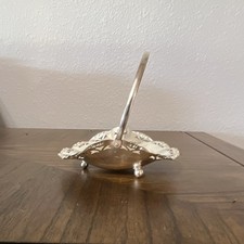 Reticulated Pierced Bonbon Nut Dish, Octagonal Floral Openwork Other maker's mark