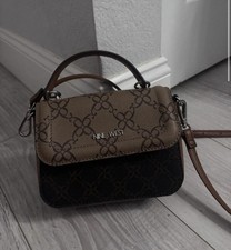 Nine West Black Croc-Embossed Wallet-on-a-String Crossbody Bag — listing 4
