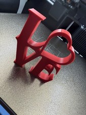 Red 'LOVE' Sculpture Block Letters (Robert Indiana Style Decorative Piece) Yes — there's a brand/label