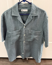 Zara Man Slim Fit Blue Two-Button Blazer, EUR 54 / USA 44
