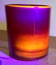 Ruby Red Blown Glass Rose Bowl Vase with Polished Pontil — listing 5