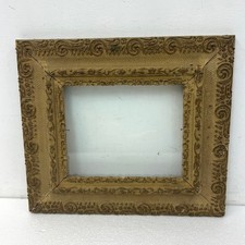 Antique Hand-Colored Print of Maiden by Woodland Pool in Ornate Gilt Gesso Frame — listing 2