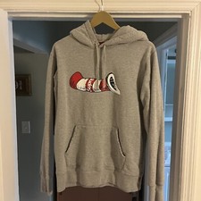 Supreme Cat in the Hat Hooded Sweatshirt Heather Grey FW18 — listing 6