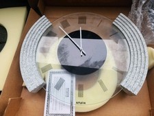 Vintage Art Deco Streamline Bakelite Electric Desk Lamp with Built-In Clock — listing 6