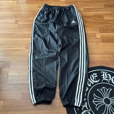 Adidas Vintage Gray Track Pants / Cropped Trousers, Size XL — listing 4