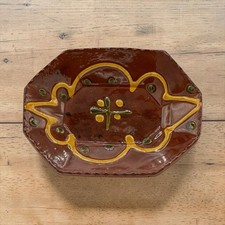 Lester Breininger Redware Pottery Plate - South Heidelberg Township 75th Anniversary 1914-1989 — listing 3