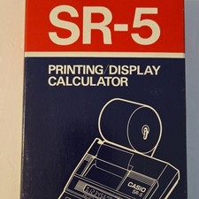 Casio SR5-BK Compact Printing Calculator — listing 4