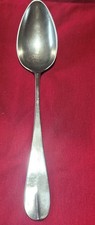 Vintage Silverplate Serving/Table Spoon, Plain Old English (Rattail) Pattern — listing 2