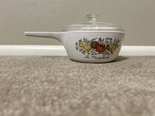 Vintage CorningWare Spice of Life A-10-B 2 Quart Casserole Dishes (La Marjolaine & Le Romarin)