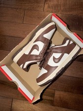 Nike Dunk Low 'Cacao Wow' Women's Brown and White Suede Sneakers, Size 8 — listing 2