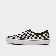 Vans Kids Authentic Pastel Checkerboard Low-Top Sneakers, US Youth 2.0 — listing 2