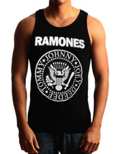 Ramones Presidential Seal Eagle Graphic Sleeveless Muscle Tank, Women's Large — listing 4