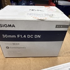 Sigma 30mm f/1.4 EX DC HSM Prime Lens for Canon EF Mount — listing 4