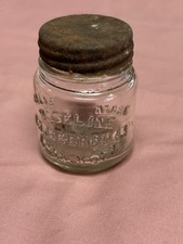 Antique Embossed Clear Glass Pickle/Condiment Bottle — listing 2