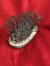 Blue Ribbon Flower Holder / Frog, Cast Iron, Cuyahoga Falls Ohio — listing 5