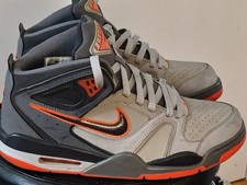 Nike Air Flight Falcon Black Red Yellow High-Top Basketball Sneakers, listing 5