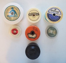 Vintage Wooden Fishing Line Winder with Assorted Braided Line and Hand Crank — listing 5