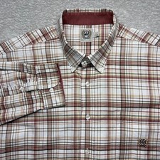 Cinch Men's Green & Blue Plaid Short-Sleeve Button-Down Western Shirt, Size XXL — listing 2