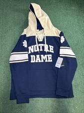 Notre Dame Fighting Irish Colosseum Pullover Hoodie, Charcoal Gray — listing 5